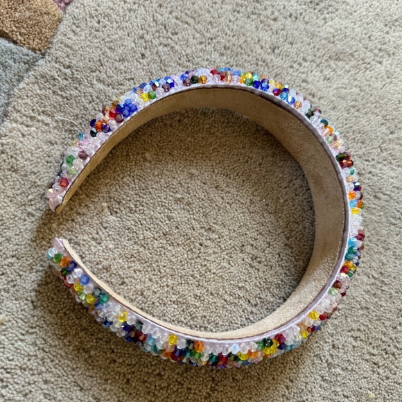 Rainbow beaded headband NEW - Picture 5 of 5